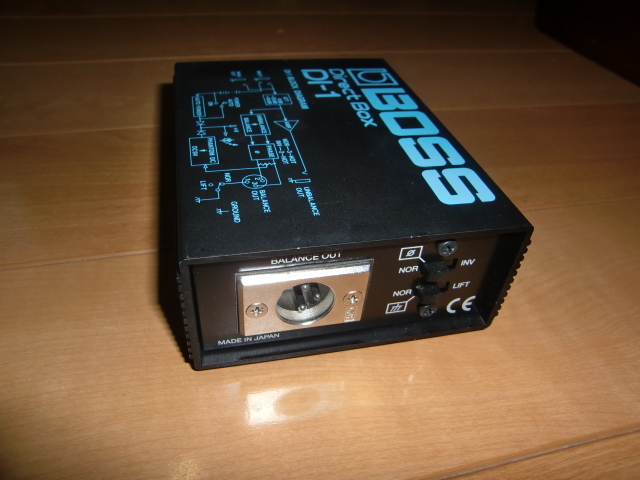 DI-1 BOSS Direct ダイレクトボックス Box ⁄ 中古 DIボックス D.I ボス