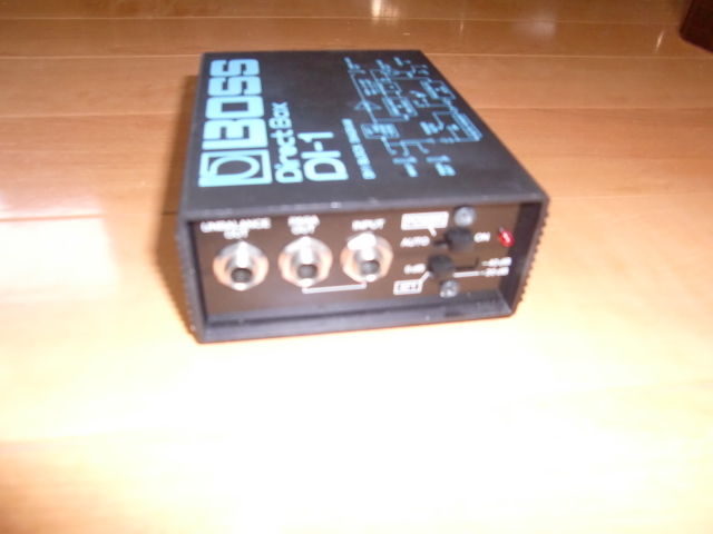 DI-1 BOSS Direct ダイレクトボックス Box ⁄ 中古 DIボックス D.I ボス
