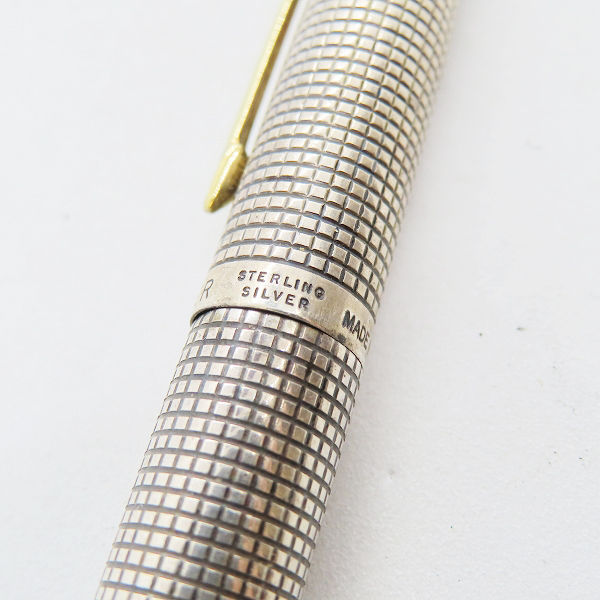 CG0802009 ▽ PARKER パーカー 万年筆 ペン先 14K STERLING SILVER