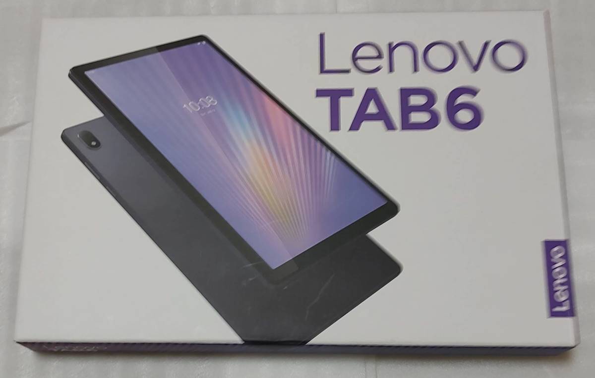 中古品（美品）】Lenovo TAB6（容量：128GB、色：アビスブルー、型番 