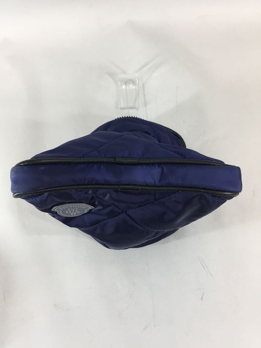 MONCLER◇PORTA TABLET MINI/キルティングポーチ/ナイロン/NVY