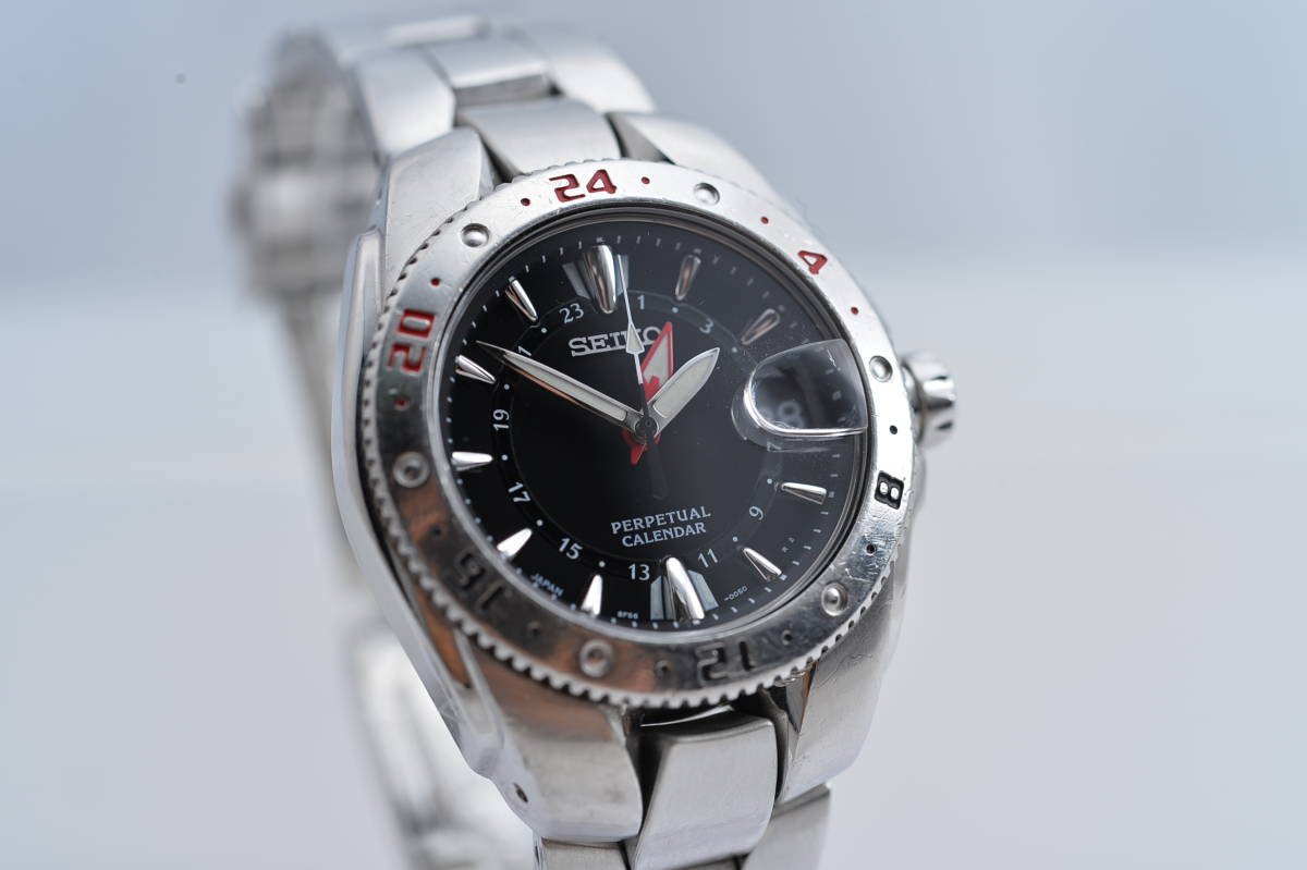8F56-0060 SEIKO Seiko パーペチュアルカレンダー | - GMTモデル 