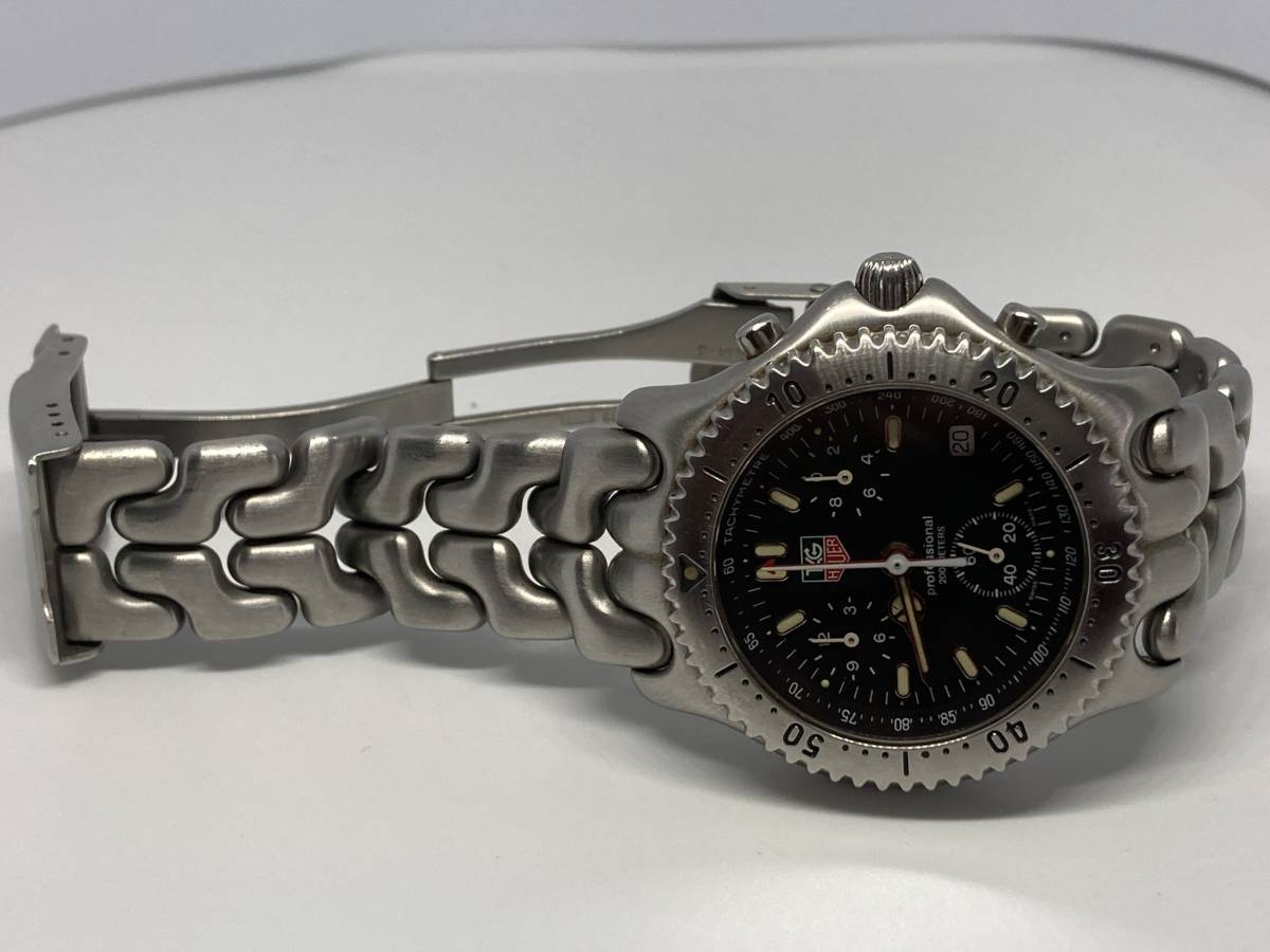TAG HEUER タグホイヤー セル CG1110-0 クロノグラフ　動作品 送料無料