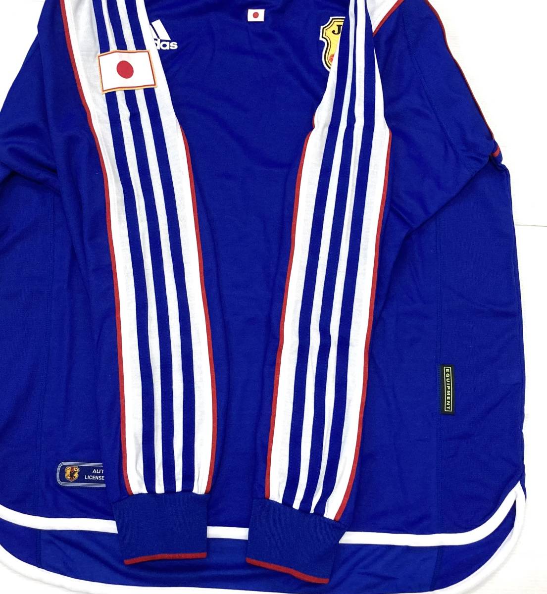 美品 adidas 日本製 2001 コンフェデレーション 日本代表 ユニフォーム