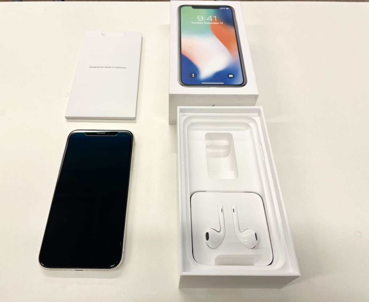 X iPhone シルバー 整備済み品Apple | simフリー iPhone X SIMフリー