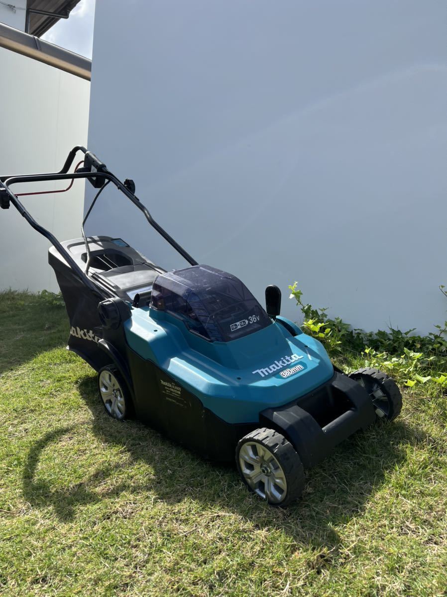マキタ 充電式芝刈機 MLM382DZ 本体のみ 380mm 激安美品 