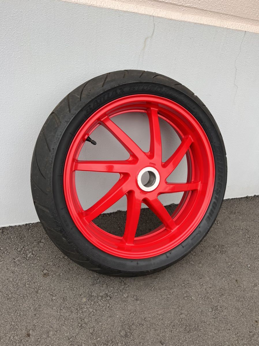 1円~ NSR250R リアホイール 17インチ！！ 曲がり歪み無し！！4.5j VFR