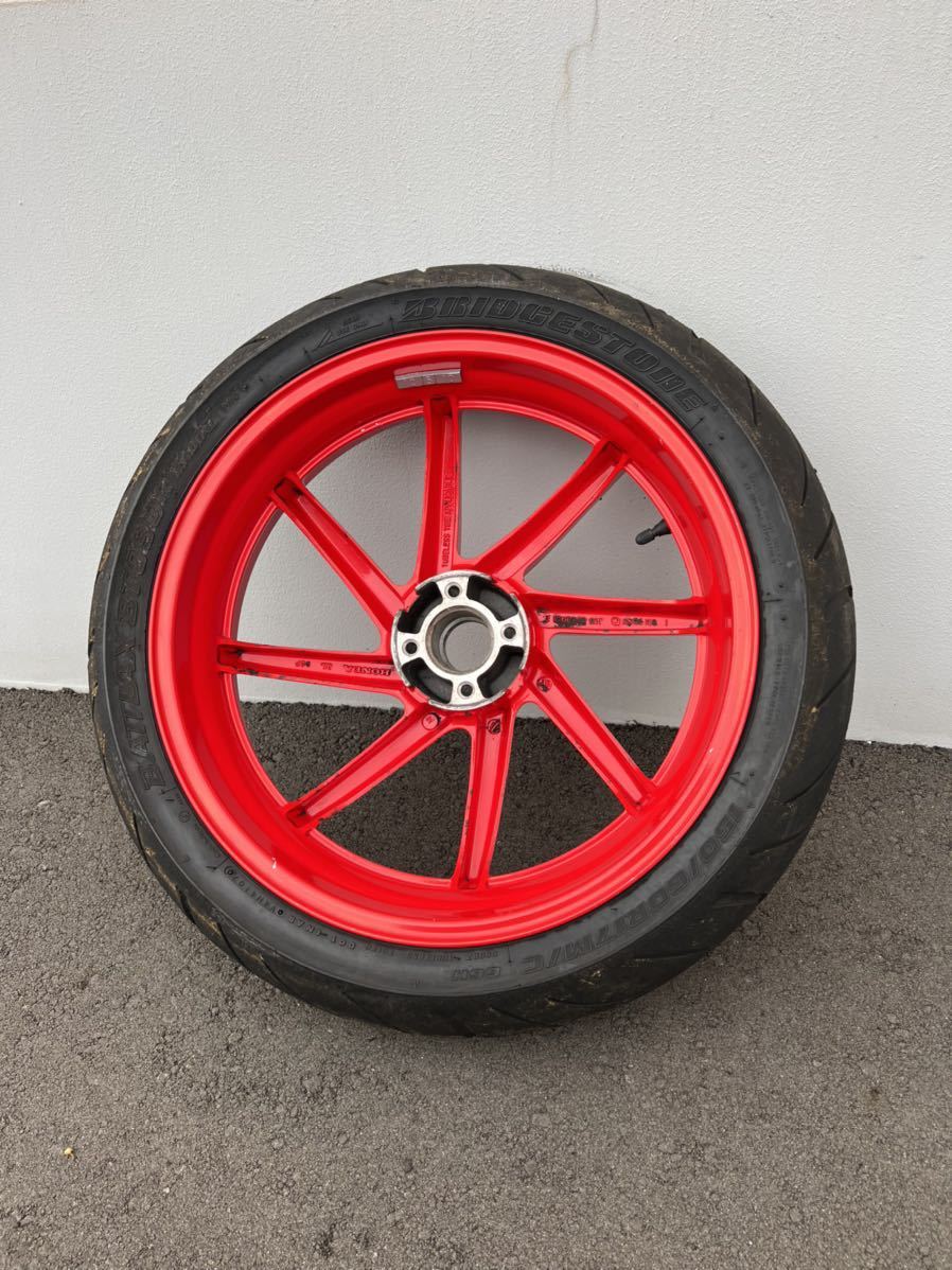 1円~ NSR250R リアホイール 17インチ！！ 曲がり歪み無し！！4.5j VFR 