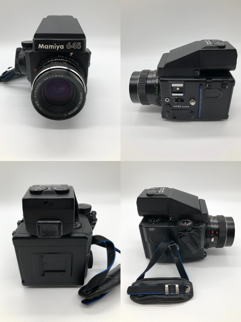 フィルムカメラ mamiya M645 SEKOR C 1:2.8 80mm Mamiya マミヤ M645 SUPER フィルムカメラ 中判 MAMIYA SEKOR C 1:2.8
