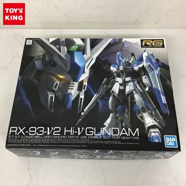 数量限定 1円 RG 1/144 機動戦士ガンダム Hi-&nu;ガンダム(その他)｜売買されたオークション情報、yahooの商品情報をアーカイブ公開 - オークファン その他