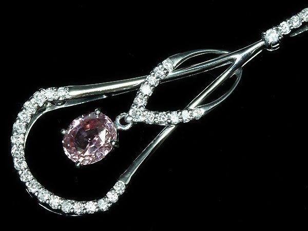 非加熱パパラチアサファイア GIA No 1．07CT-直輸入価格のルース