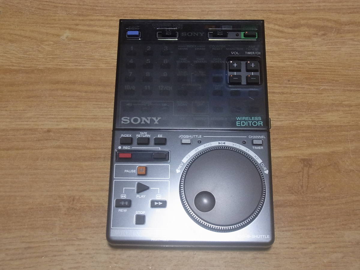 □SONY EDベータ EDV-9000用リモコン RMT-163 美品□ ○SONY 【公式通販】