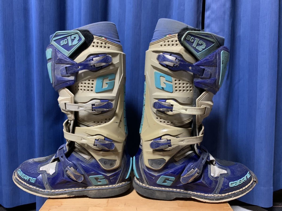 GAERNE ガエルネ SG12 ソリッドブルー オフロードブーツ GAERNE ガエルネ SG12 ソリッドブルー オフロードブーツ