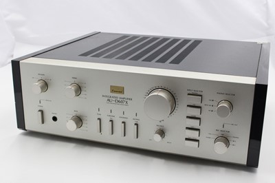 ト静】☆ Sansui AU-D607X INTEGRATED AMPLIFIER ステレオアンプ 通電