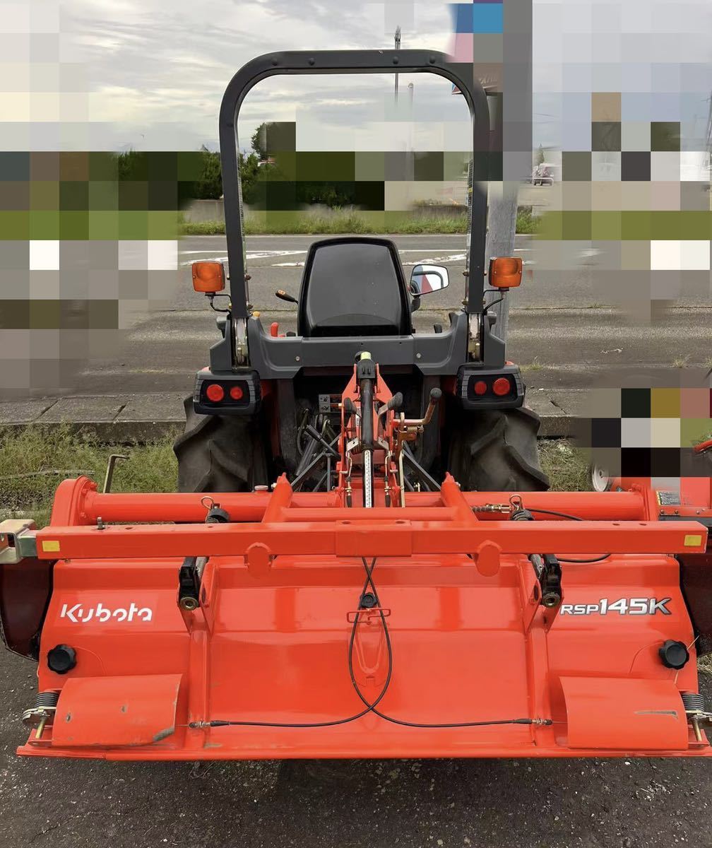 秋田　美品　クボタトラクターKB225 4WD アワー305h、パワステ、自動水平　ディーゼル。 秋田 美品 クボタトラクターKB225 4WD アワー305h、パワステ、自動水平