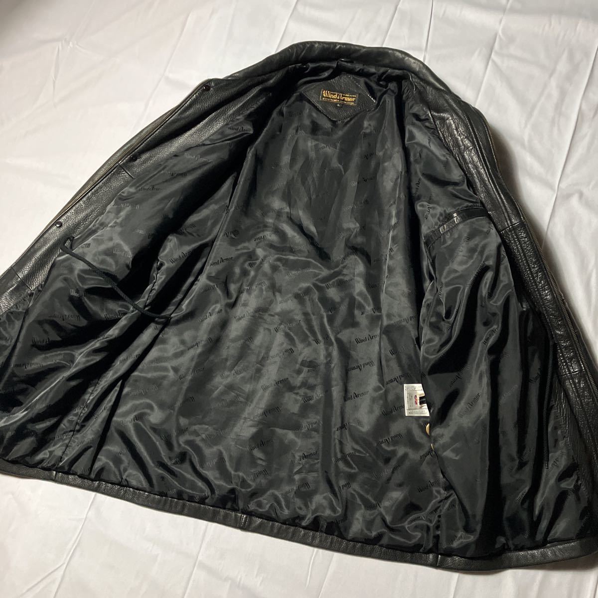 美品] 希少 1円 Wind Armor ウインドアーマー 鹿革 ディアスキン  