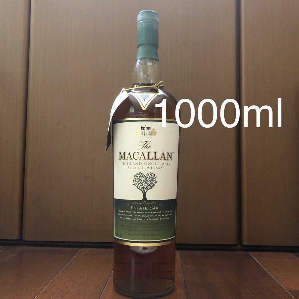 最終価格 MACALLAN ESTATE マッカラン エステート マッカラン エステートオーク 1000ml MACALLAN ESTATE OAK Macallan