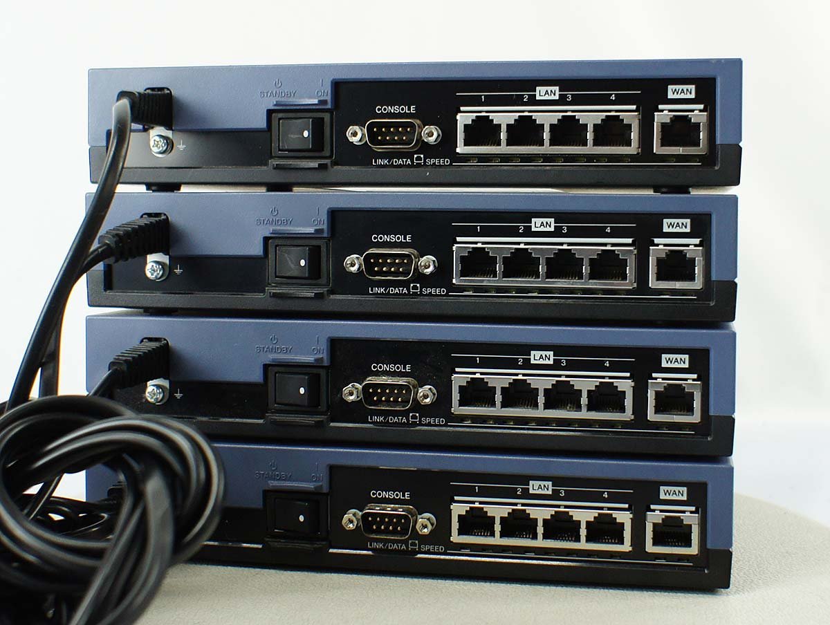4台セット YAMAHA/ヤマハ ギガアクセスVPNルーター ☆RTX810/初期化