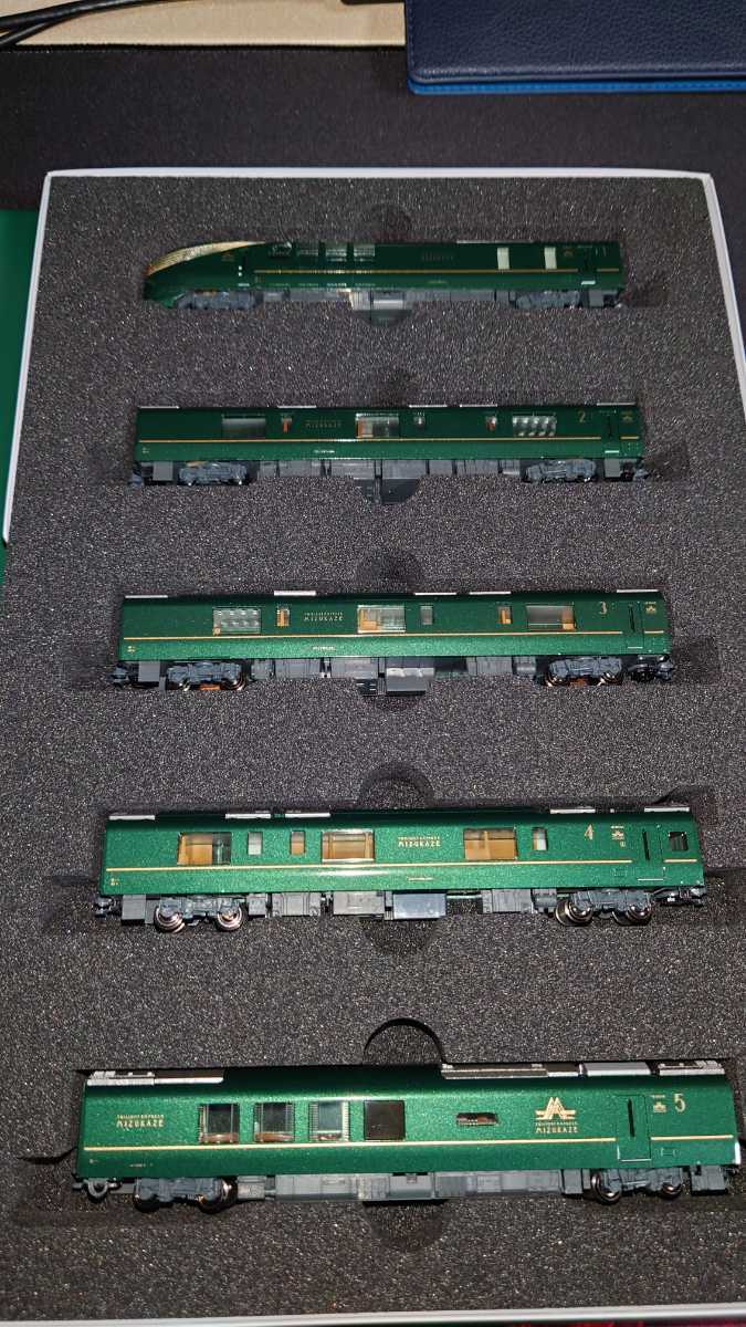 KATO]トワイライトエクスプレス瑞風10両セットA，B ＆レール