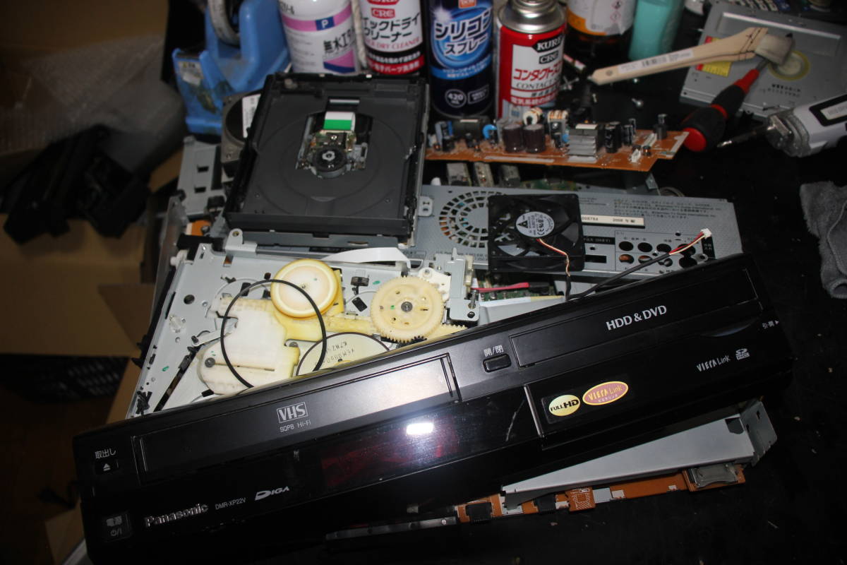【内部清掃ずみ】 PANASONIC パナソニック DMR-XP22V VHS⇔HDD⇔DVD