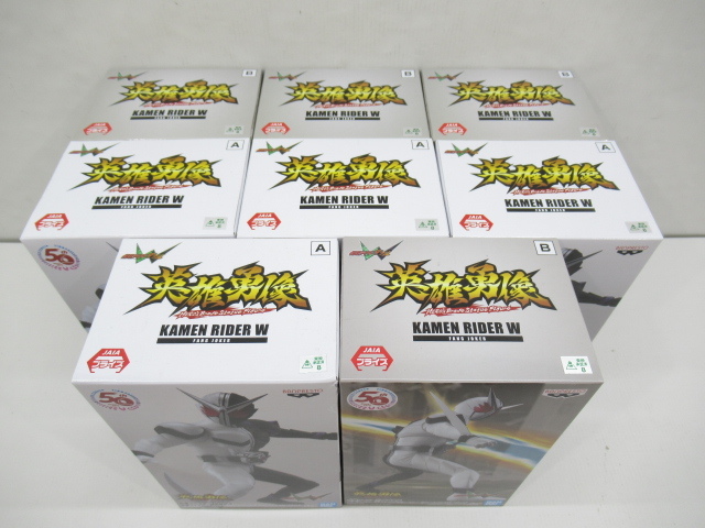 S.H.Figuarts シン仮面ライダー 7点セット n61288-ty 未開封○ 英雄勇像 8個セット 仮面ライダーW ファング