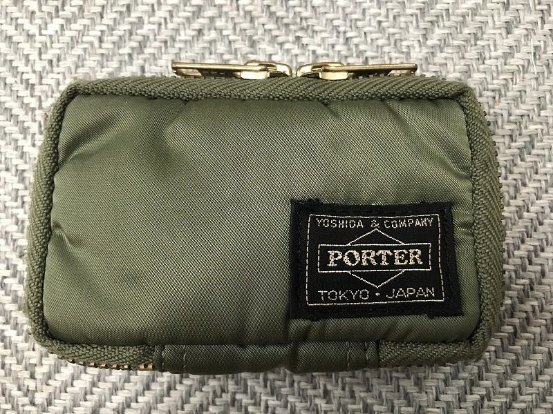 PORTER ポーター タンカー キーケース セージグリーン TANKER KEY CASE