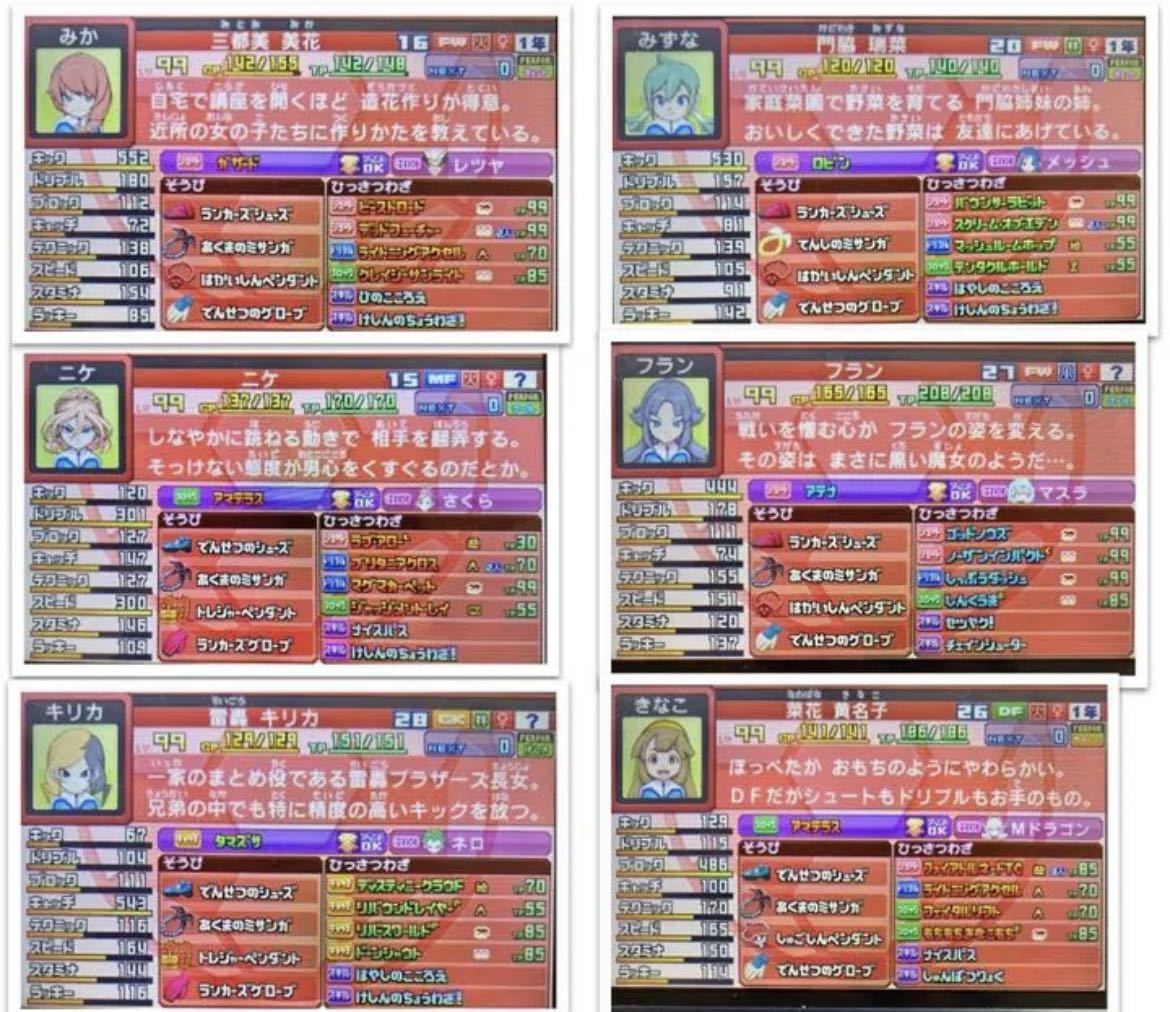 テレビゲーム イナズマイレブン 円堂守伝説 GOギャラクシースーパー