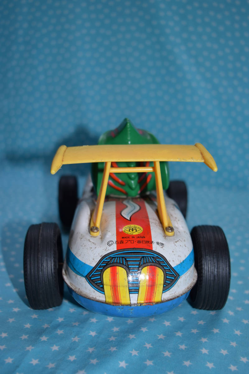 ブリキ マスダヤ レースカー 仮面ライダー 当時物 Yahoo!オークション