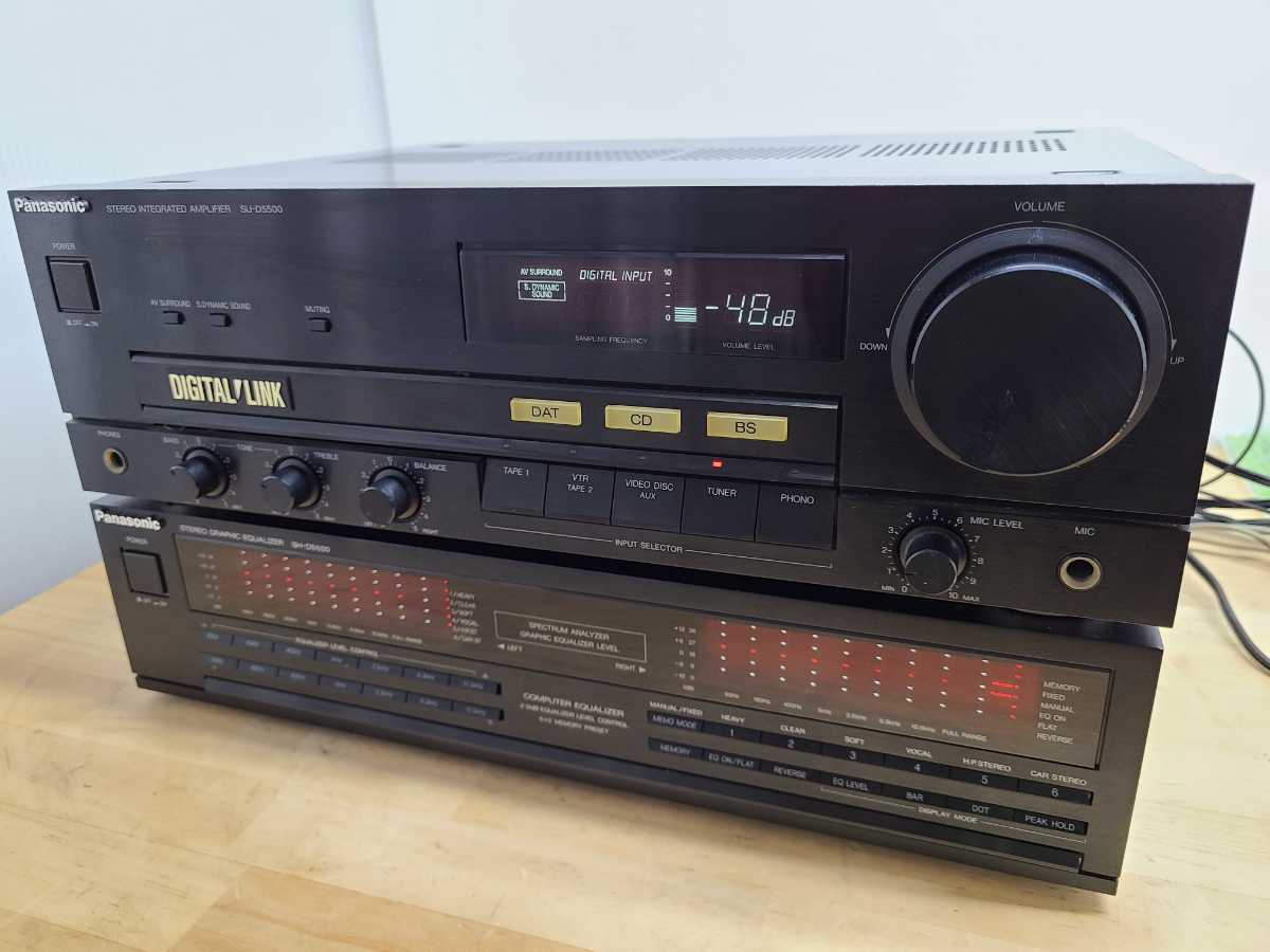Panasonic SU-D5500 SH-D5500 アンプ イコライザ 通電可 (一般)｜売買