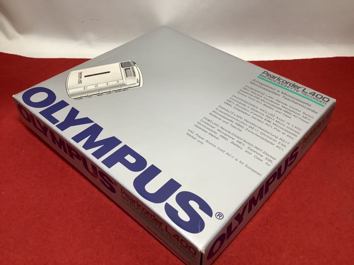 オリンパス L400 Pearlcorder OLYMPUS パールコーダー e526稼働 MICRO