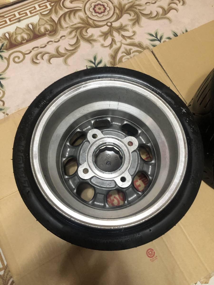ホンダジャイロにクロスアルミホイール・扁平タイヤ 205⁄30-10 楽天