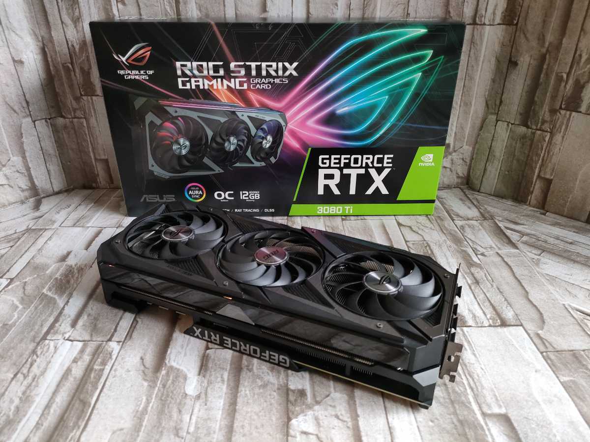 NVIDIA ASUS GeForce RTX3080Ti 12GB ROG STRIX GAMING OC 