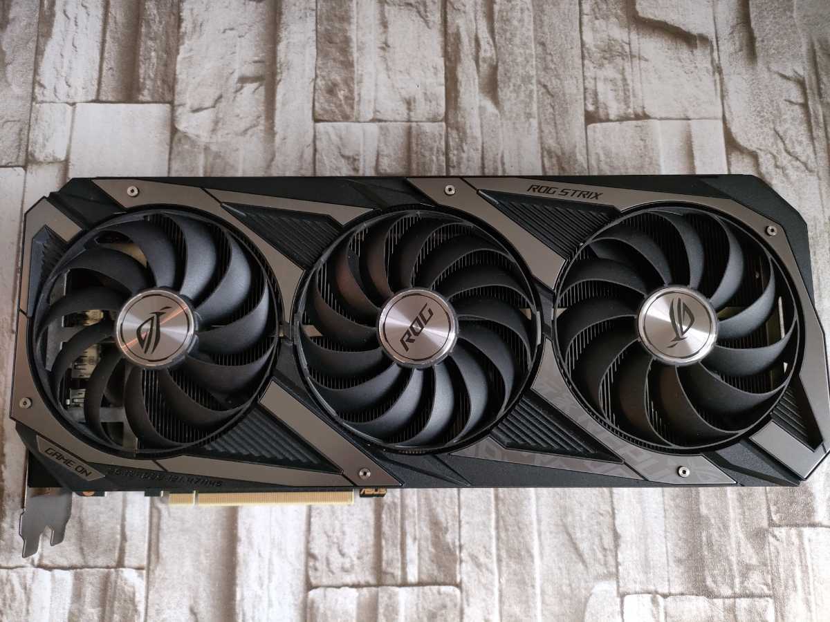 NVIDIA ASUS GeForce RTX3080Ti 12GB ROG STRIX GAMING OC 
