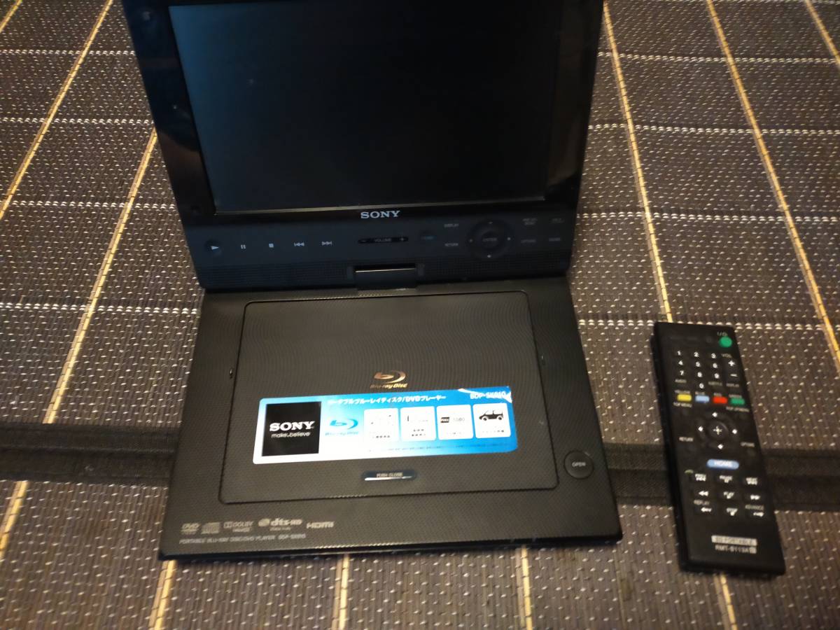 BDP-SX910 Blu-ray Portable Player Sony SONY Screen 公式通販 DVD 