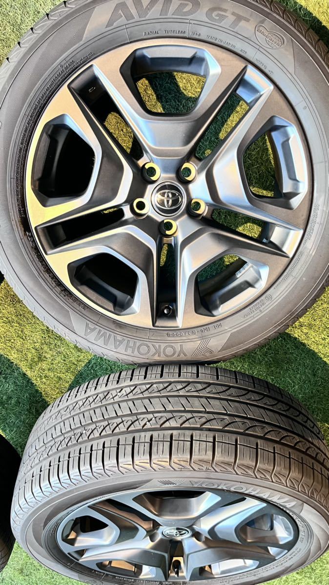 RAV4 純正ホイール アドベンチャー マットグレー タイヤ AVID 235 