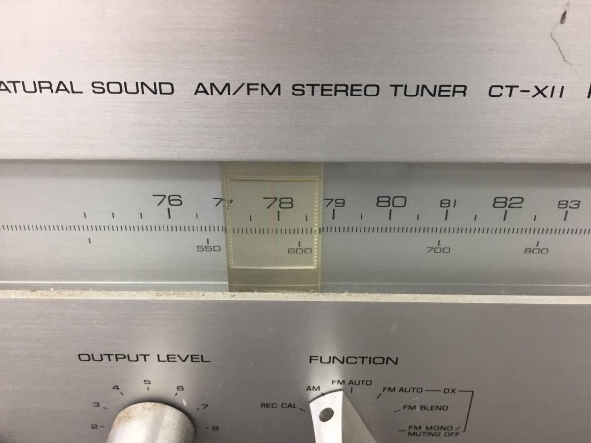 0904-414M⑥15840 アンプ チューナーオーディオ機器 YAMAHA ヤマハ CT