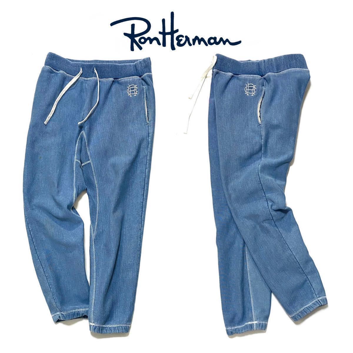 Ron Herman】稀少 RHC Logo Indigo Sweat Pant ロンハーマン 