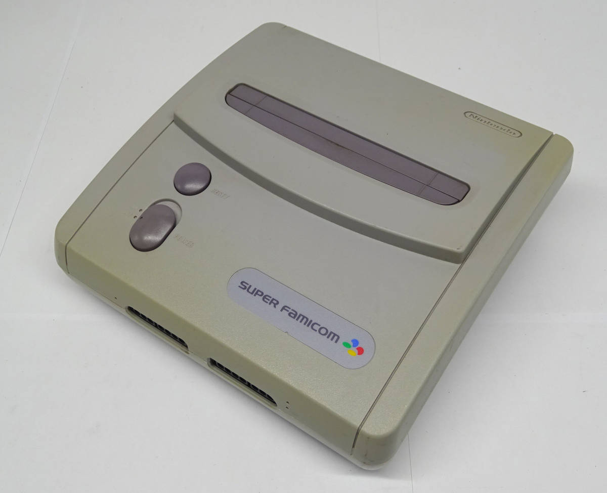 □通電○動作×□ スーパーファミコンジュニア jr 本体のみ □ジャンク