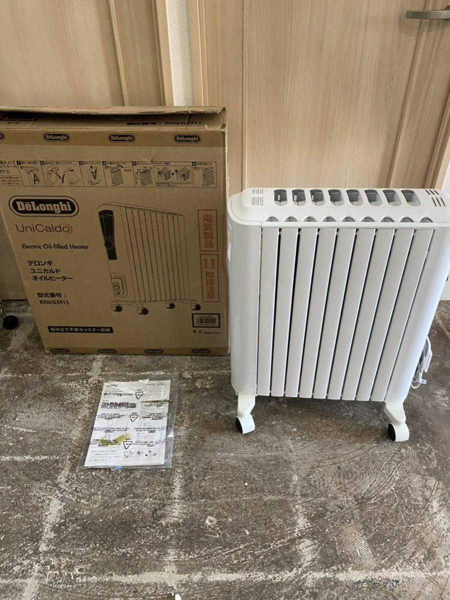 DeLonghi デロンギオイルヒーター RHJ65L0915 ユニカルドオイル