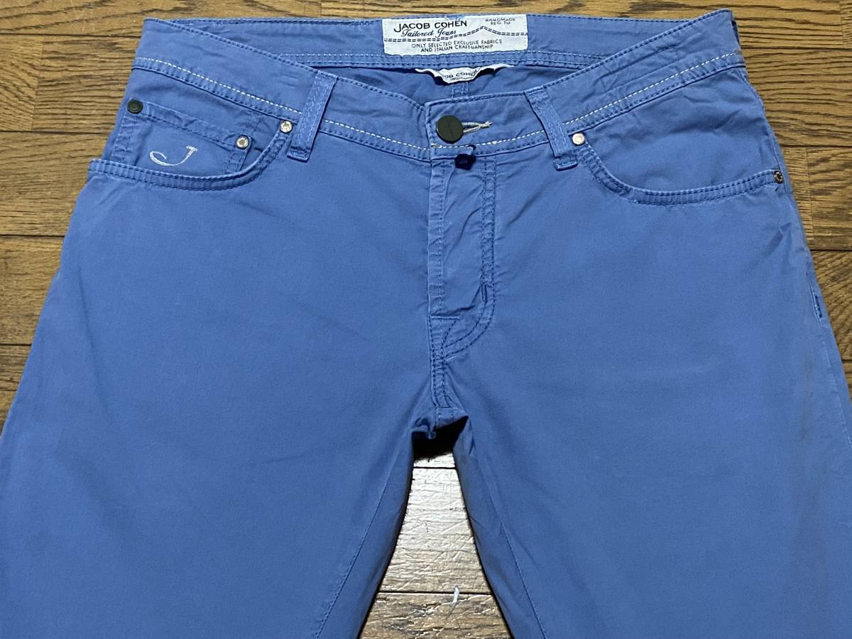 ヤコブコーエン PW622 COMFORT デニム 29 ストレッチ ブルー ヤコブ 