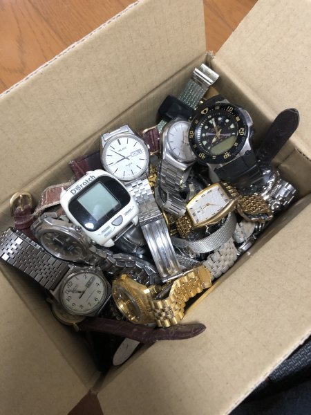大量!! 動作未確認ジャンク 腕時計おまとめ約2.5kg SEIKO/CASIO 
