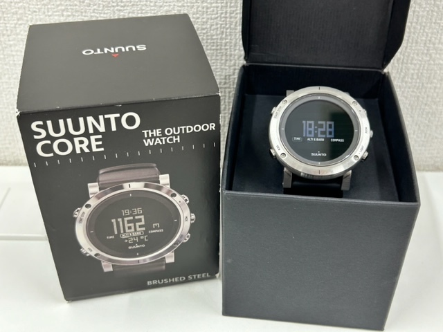 49265】SUUNTO/スント コア ブラッシュド スティール Core Brushed