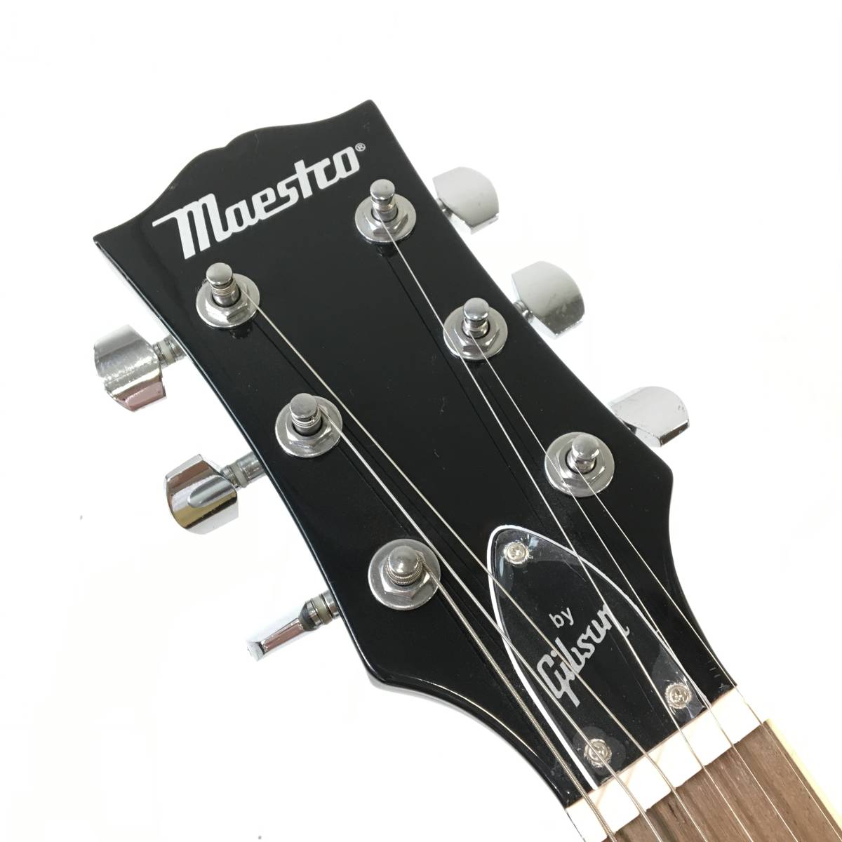 札幌発 Maestro by Gibson SG レザーソフトケース付き ブラック エレキ 