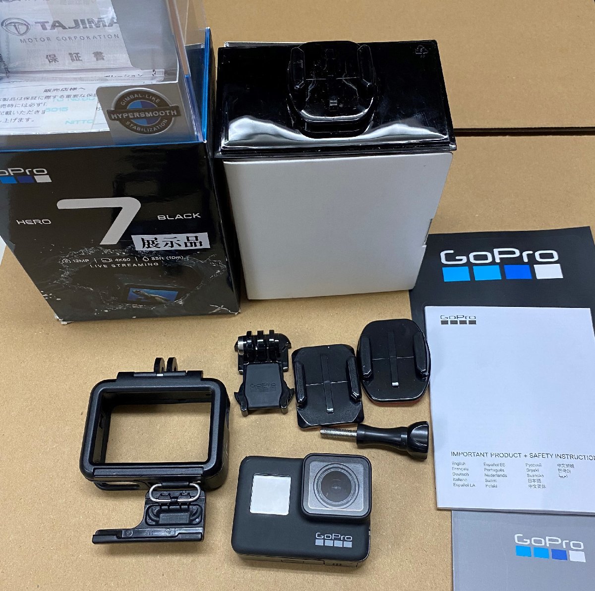 GoPro HERO7 Black 付属品多数セット 特価1万円 gopro hero 7 blackの