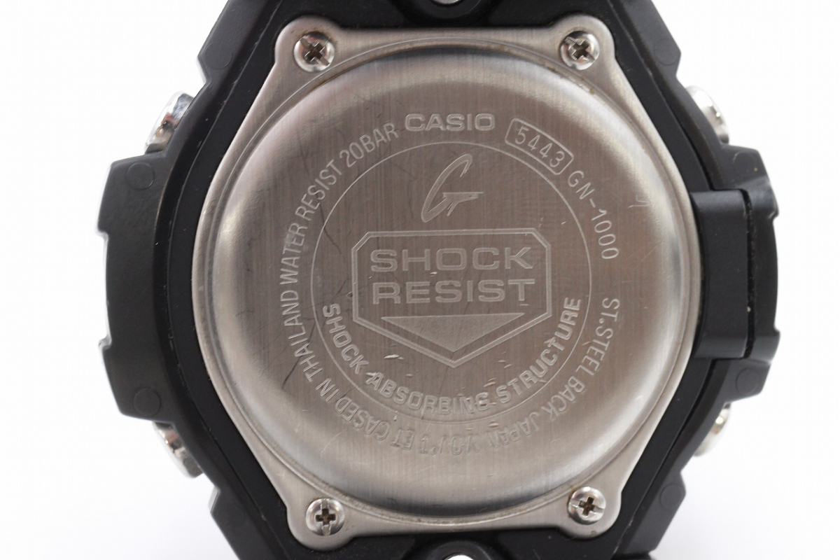 行董】 CASIO カシオ QZ GN-1000 ジーショック ガルフマスター 