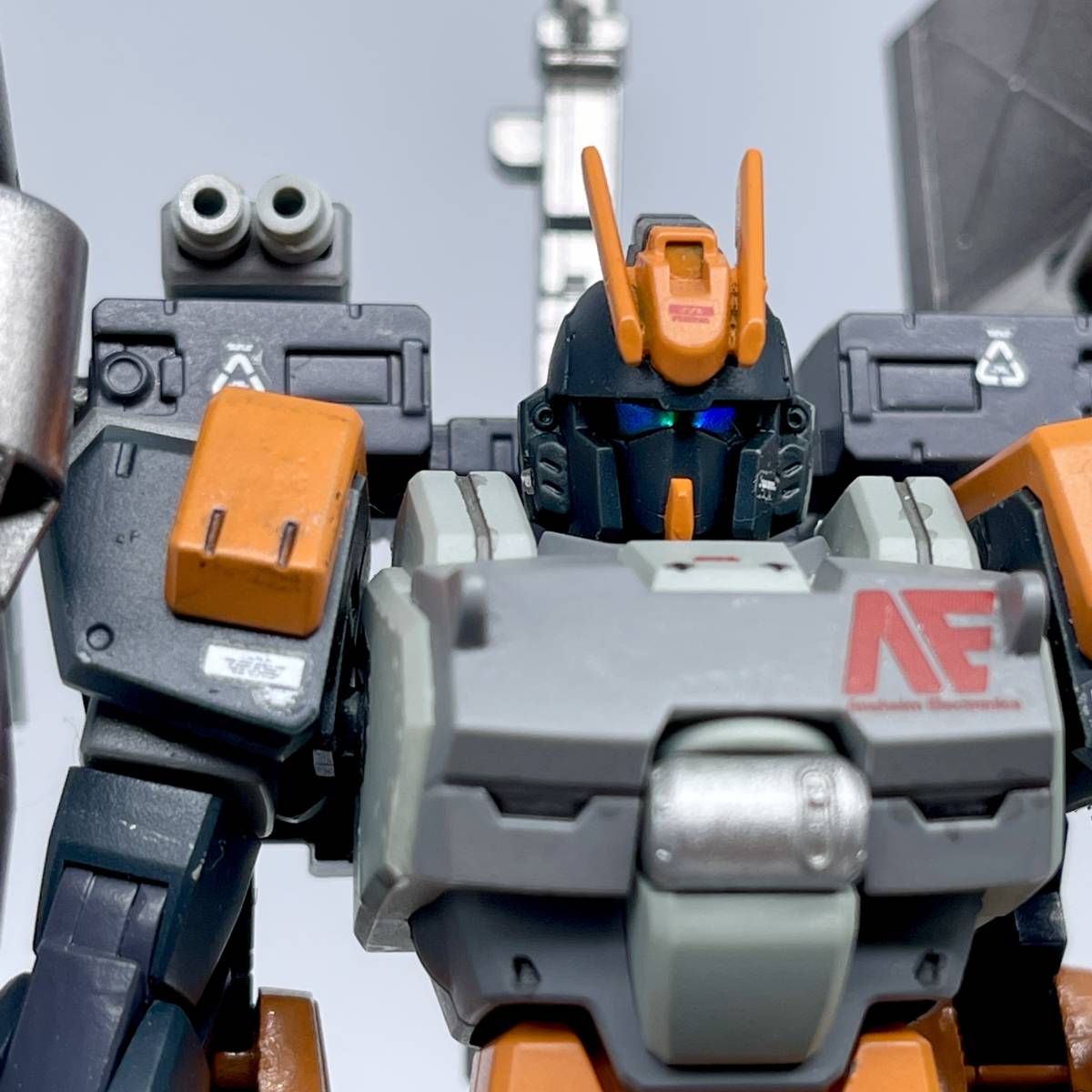 HG 1/144 Ez-SR 塗装済改修完成品 3体セット HG BF 1/144 ガンダムEZ-SR ミキシング品 【塗装済み・改修・完成品】