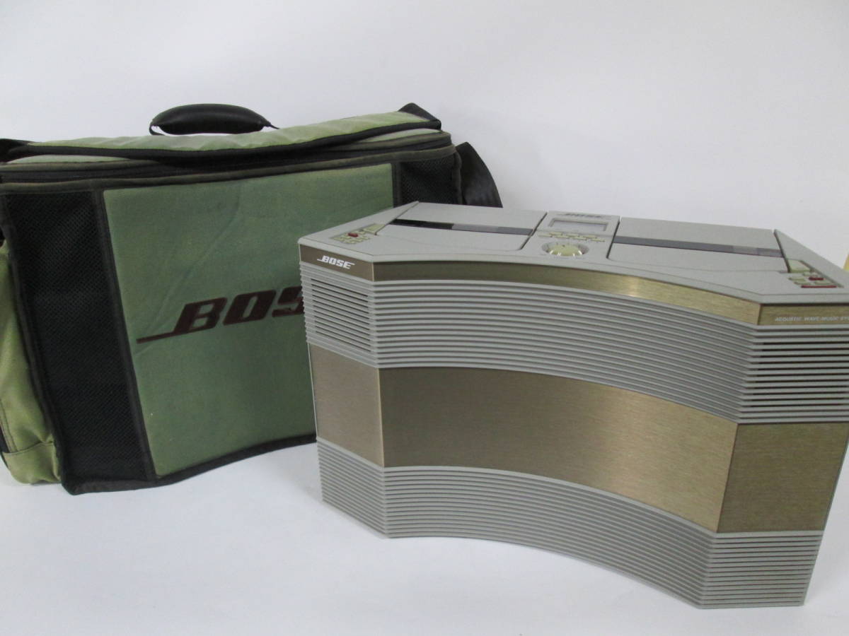 Bose ラジカセ AM/FM受信機能付き Wave Acoustic Music System Bose Stereo AW-1 Model AM⁄FM Cassette