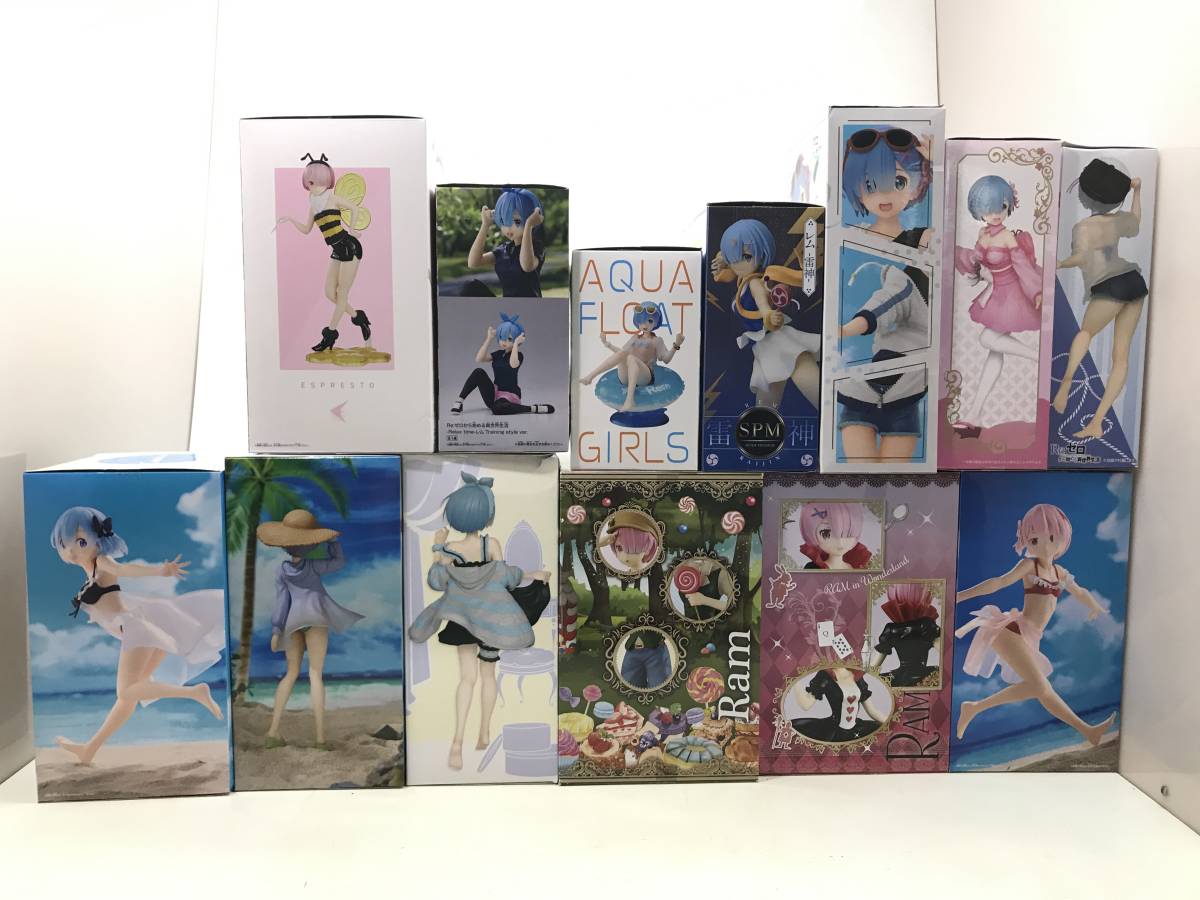 09300】Re:ゼロから始める異世界生活 フィギュア 13点まとめ売り 
