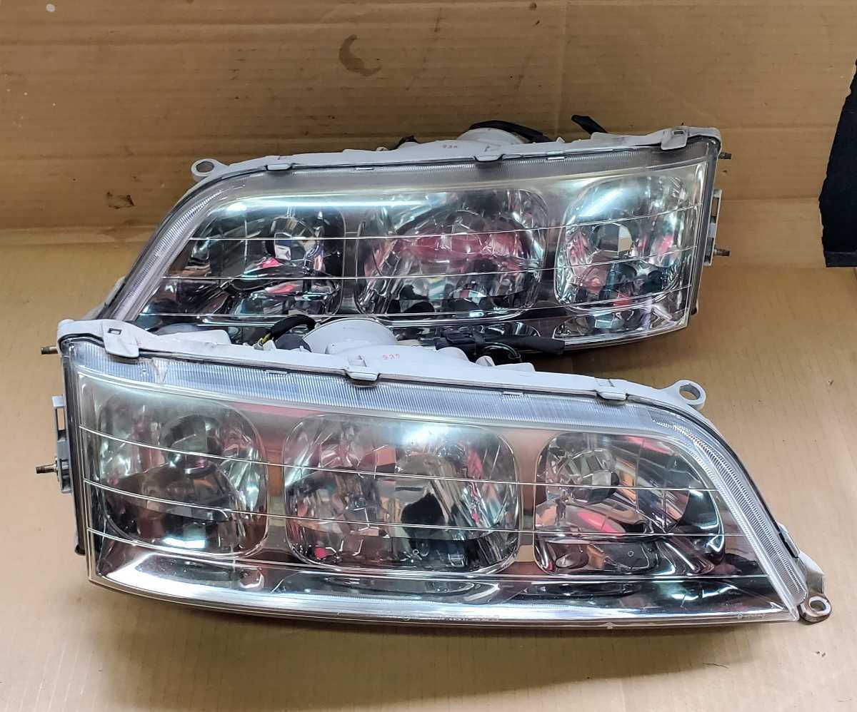 トヨタ マークII JZX100 純正 HIDヘッドライト 左右セット KOITO 22