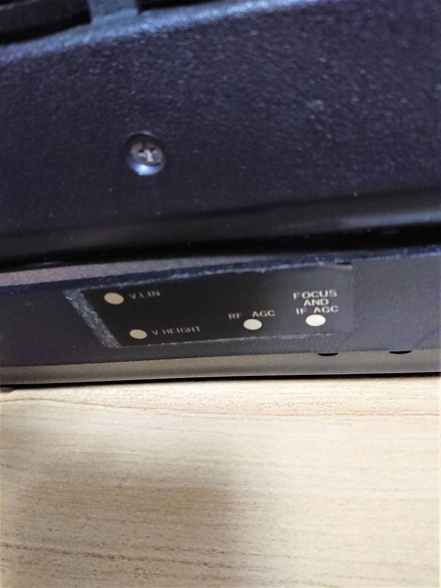 古い馬の目皿　アンティーク　22.5cm 080 NATIONAL トランジスタ テレビラジオ TR-306R IC INTEGRATED